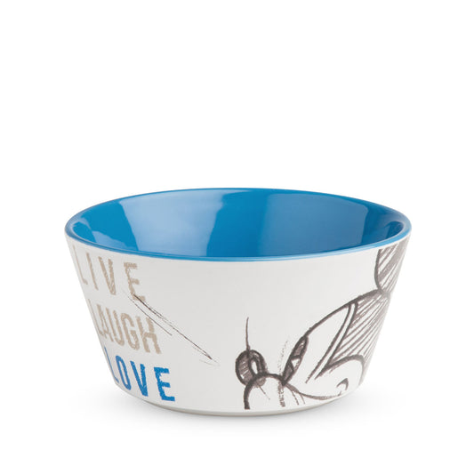 Bowl Mickey Live Laugh Love Blu