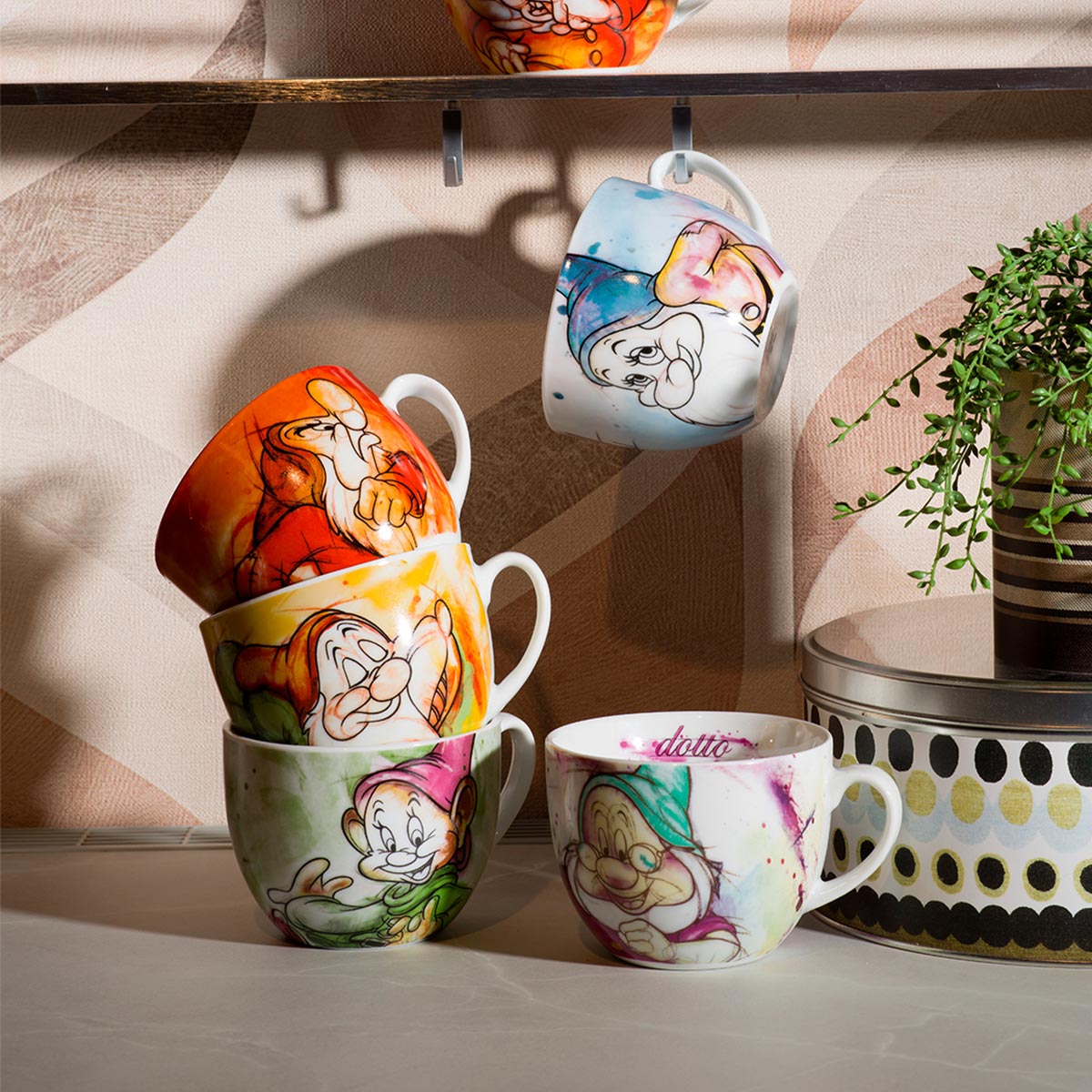 Tazza Colazione 7 Nani Pisolo