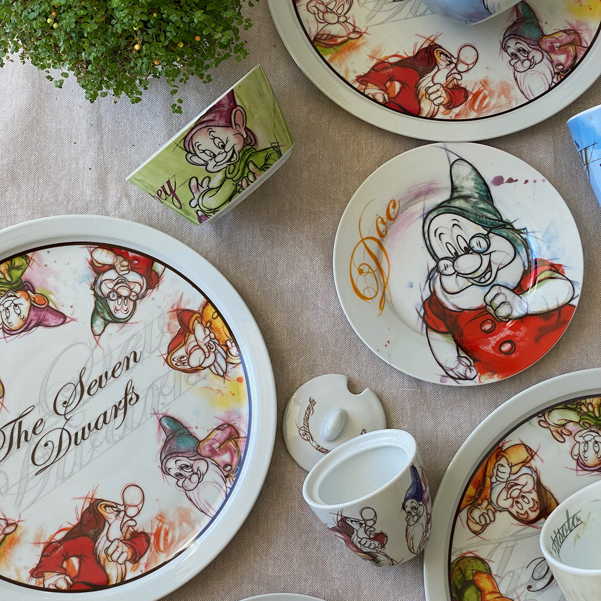 Set 2 Piatti Pizza 7 Nani D.30