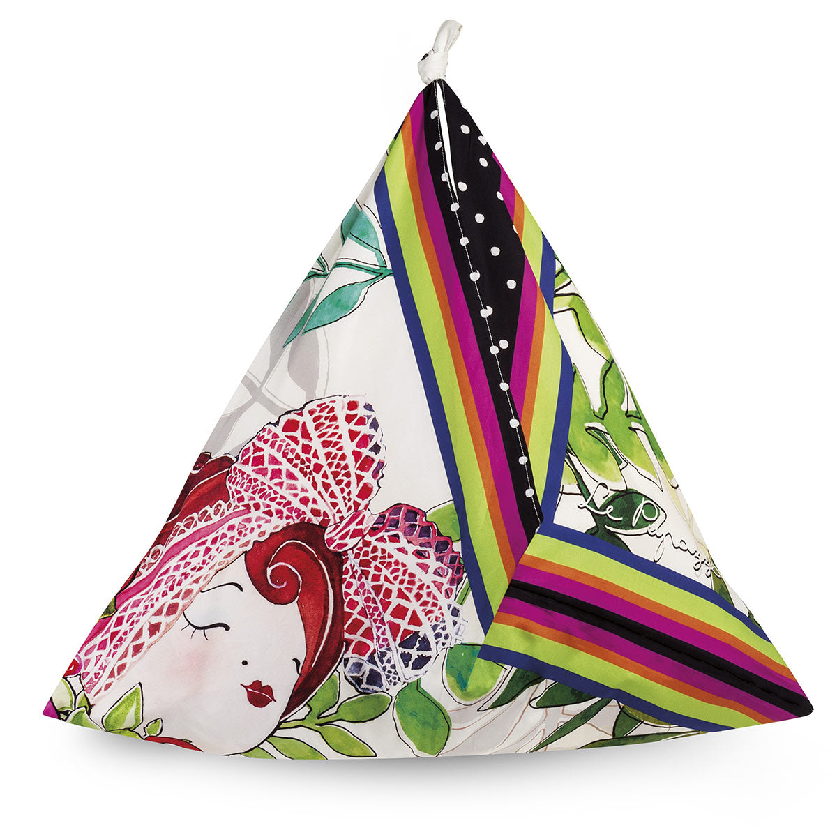 Borsa Sacca Le Pupazze Bianca 50X50