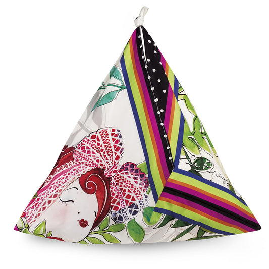 Borsa Sacca Le Pupazze Bianca 50X50