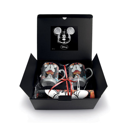 Set 2 Mug Impilabili Mickey con 2 Tovagliette